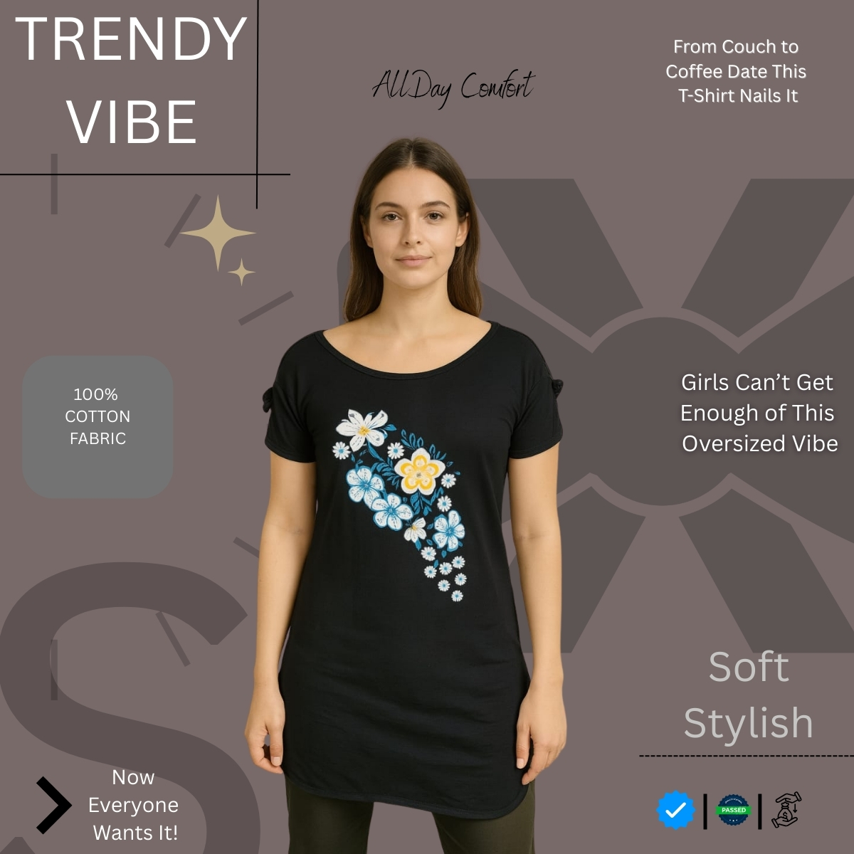 Women’s T-Shirt Set Best Price & Premium Fabric