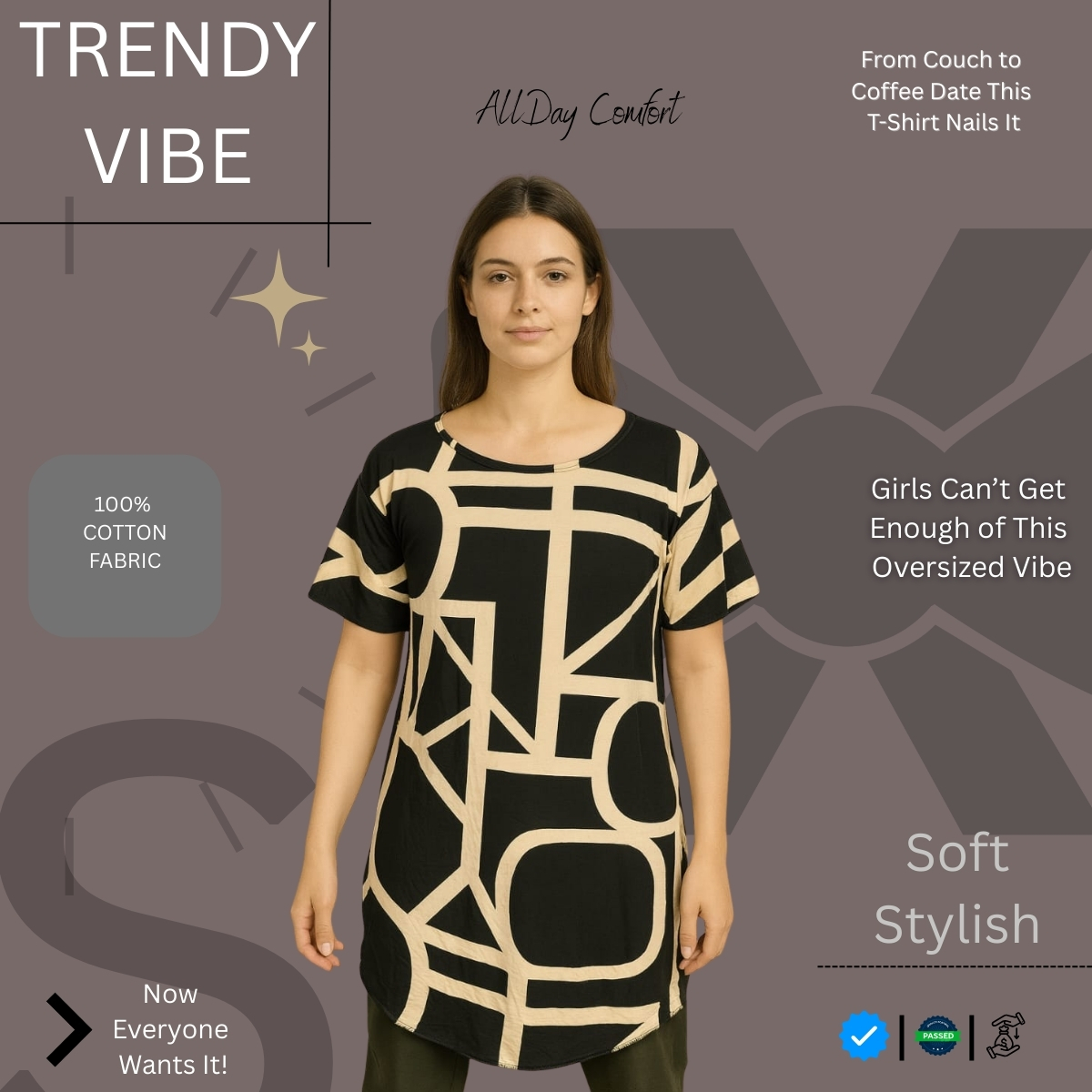 Soft Cotton Ladies Katan Fashion Meets Comfort