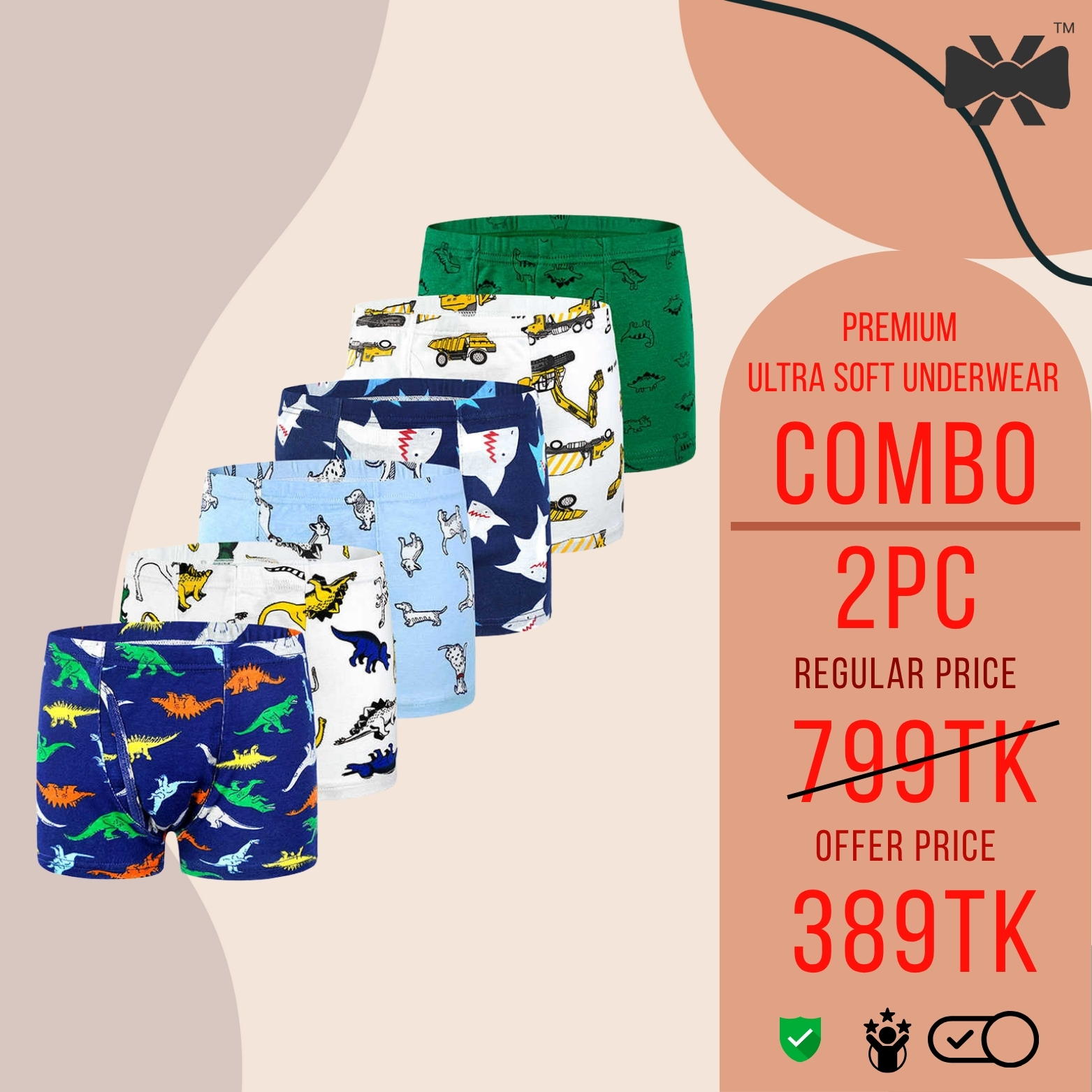 Men’s Premium China Boxer – Soft, Stretchable & Comfortable