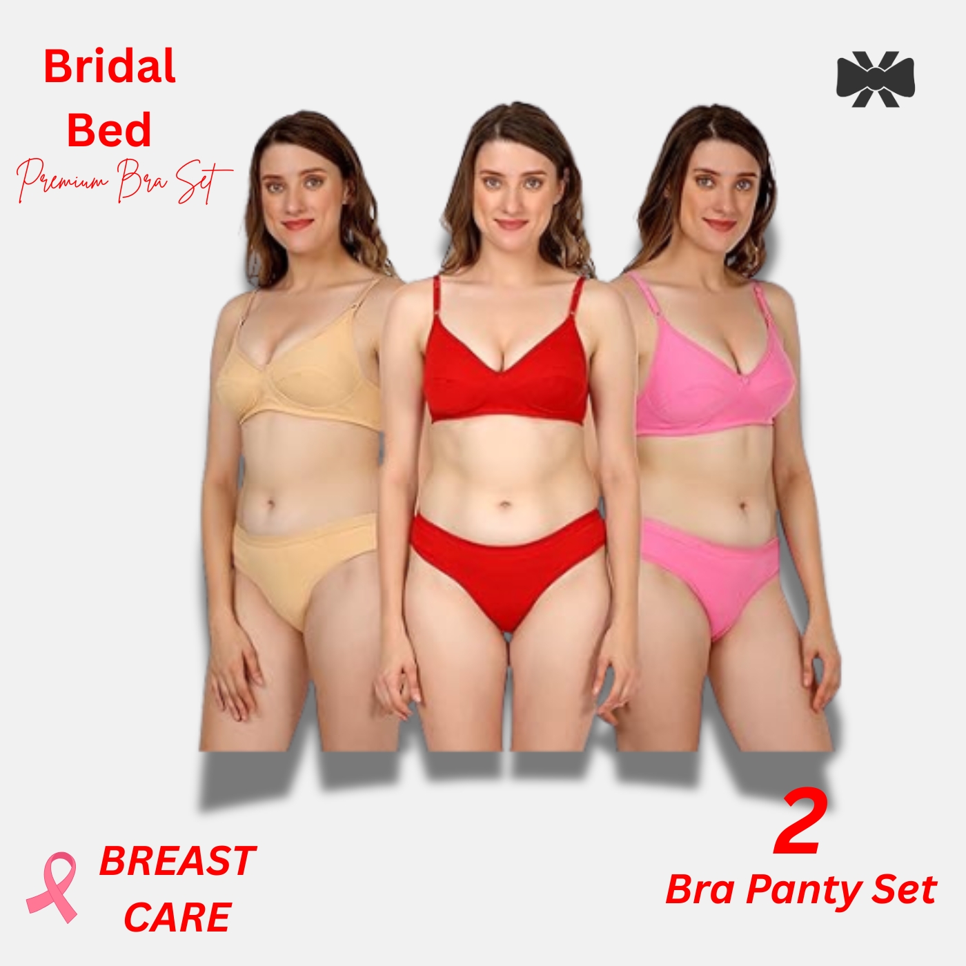 Daily Wear Cotton Lingerie Set – Buy 1 & Get 1 Absolutely Free!